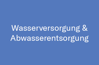 Benchmarking Wasserversorgung