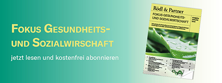Cover Newsletter Fokus Gesundheits- und Sozialwirtschaft
